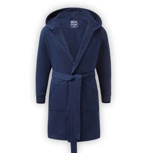 DudeRobe Luxury Bathrobe 1 Navy Blue Large/XL New With Tags